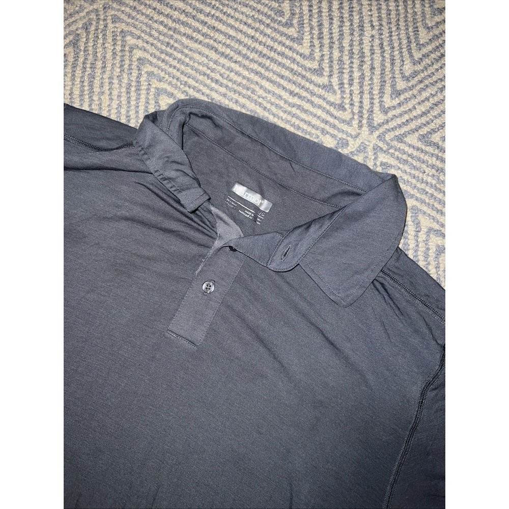 Marmot Short Sleeve Polo Shirt -‎ Poly/Tencel/Elastane - Gray - Large